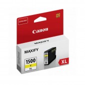 Cartus Cerneala Original Canon Yellow, PGI-1500XLY, pentru Maxify MB2050|MB2150|MB2350|MB2750