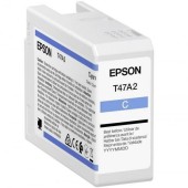 Cartus Cerneala Original Epson Cyan, T47A2, pentru UltraChrome Pro 10, 50ml