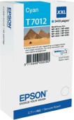 Cartus Cerneala Original Epson Cyan, T7012, pentru WP4000|4500