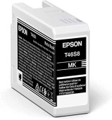 Cartus Cerneala Original Epson Matte Black, T46S8, pentru UltraChrome Pro 10, 25ml