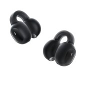 CASTI Baseus AirGo 1 Ring Open-Ear, pt smartphone, wireless, bluetooth 5.3, microfon pe casca, 25 ore durata baterie, cablu inclus USB la Type-C 0.3m, negru  - 6932172655334