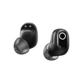 CASTI Baseus Bass BD1 TWS, pt smartphone, wireless, bluetooth 5.4, dual-mic pe casca, IP55 rezistenta apa, 8 ore durata baterie, negru  - 6932172686789