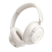 CASTI Baseus Bowie Bass BH1 NC Wireless Noise Cancelling, over ear, 40mm Dynamic Drivers, autonomie 80 ore, microfon pe casca, conectare prin Bluetooth 6.0, alb  - 6932172697006