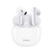 CASTI Baseus Bowie E13 TWS, pt smartphone, wireless, bluetooth 5.3, microfon pe casca, 30 ore durata baterie, alb  - 6932172636685