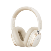 CASTI Baseus Bowie H1s, multimedia, wireless, bluetooth 5.4, microfon pe casca, noise cancelation,Hi-Res Sound, 120h viata baterie, alb  - 6932172667139