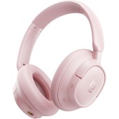 CASTI Baseus Inspire BH1, Wireless Noise Cancelling Headphones OS, pt smartphone, over-ear, sunet Hi-Res, microfon pe casca, conectare prin Bluetooth 5.0, roz  - 6932172698584