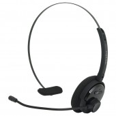 CASTI Logilink, wireless, monocasca, utilizare multimedia, call center, microfon pe brat, conectare prin Bluetooth 4.1, negru