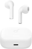 Casti TWS Anker Soundcore K20i, semi-in-ear, utilizare multimedia, Bluetooth 5.3, driver 13mm, durata baterie pana la 36 ore, IPX5, ENC, alb, - 0194644037611