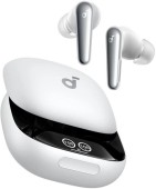 Casti TWS Anker Soundcore Liberty 4 Pro, tip butoni, utilizare multimedia, Bluetooth 5.3, 6 x mic, durata baterie pana la 40 ore, IPX5, ANC, alb, - 0194644207427