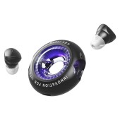 Casti TWS Vention Tiny T17, tip butoni, utilizare multimedia, Bluetooth 5.3, acumulator 35mAh/300mAh, durata baterie pana la 20 ore, IPX4, negru, - 6922794786417