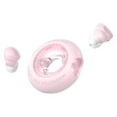 Casti TWS Vention Tiny T17, tip butoni, utilizare multimedia, Bluetooth 5.3, acumulator 35mAh/300mAh, durata baterie pana la 20 ore, IPX4, roz, - 6922794786448