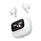 CASTI Ugreen, CM123 HiTune T6 Magic TWS, 30 ore baterie, incarcare USB Type-C, Over Ear, bluetooth 5.4, alb