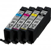 Combo-Pack  Original Canon CMYK, CLI-581C/M/Y/BK, pentru Pixma TR7550|TR8550|TS6150|TS6250|TS705|TS8150|TS8250|TS9150|TS9155|TS9550
