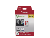 Combo-Pack Original Canon Black/Color, PG-540/CL-541 VALUE-PACK, pentru Pixma MG2150|MG2250|MG3150|MG3250|MG3550|MG3650|MG4150|MG4250|MX375|MX395|MX435|MX455|MX475,cu haretie Photo