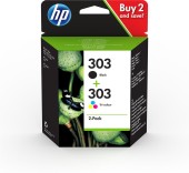 Combo-Pack Original HP 2BK/CMY, nr.303, pentru Envy Inspire 7200|7900, 400p/165p, incl.TV 1.2 RON