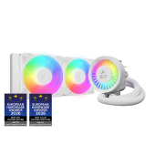 COOLER Arctic Liquid Freezer III Pro 240 ARGB, skt. Intel si AMD, racire cu lichid, 2 x 120mm P12 Pro, 600 - 3000 RPM, ARGB adresabil, alb