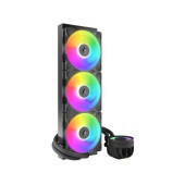 COOLER Arctic Liquid Freezer III Pro 420 A-RGB, skt. LGA1851, LGA 1700, AM4, AM5, racire cu lichid, 3 x 140mm P14 Pro ARGB, 800 - 2800 RPM, ARGB, negru