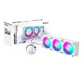 Cooler CPU Gigabyte Aorus Waterforce II 360 ICE, iluminare ARGB, 3x 120mm, 2300 rpm, PWM