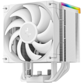 COOLER DeepCool AK500 DIGITAL PRO WH skt. Intel si AMD, racire cu aer, vent. 120mm, 500 - 1750 rpm, 5 heatpipes, inaltime 162mm, afisaj digital