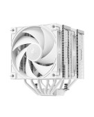 COOLER DeepCool AK620 G2 WH skt. Intel si AMD, racire cu aer, vent. 2 x 120mm, 2000 rpm, 6 heatpipes, inaltime 159mm, top cover lemn, alb
