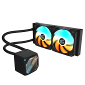 Cooler Lichid GIGABYTE GAMING 240, AIO 240mm, Intel/ AMD, Negru