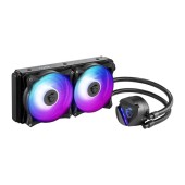 Cooler MSI , skt universal, racire cu lichid, ventilator 120 mm x 2, 2000 rpm, iluminat ARGB