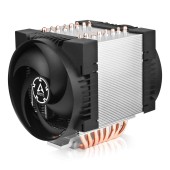 COOLER server Arctic Freezer 4U-M skt. Intel si AMD, racire cu aer, single tower, vent. 2x120mm, 400 - 2300 rpm, 8 heatpipe, inaltime 4U, fara LED, negru
