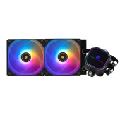 COOLER Thermalright , racire cu lichid, 2 x 120mm, 1850 rpm, ARGB, negru
