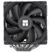 COOLER Thermalright  skt. Intel si AMD, racire cu aer, dual tower, vent. 2x120mm, 1550 rpm, 6 heatpipes, inaltime 155mm, fara LED, negru