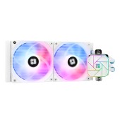 COOLER Thermalright , skt. LGA1851, LGA 1700, AM4, AM5, racire cu lichid, 2 x 120mm, 1500 RPM, ARGB adresabil, alb
