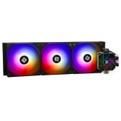 COOLER Thermalright , skt. LGA1851, LGA 1700, AM4, AM5, racire cu lichid, 3 x 120mm, 1500 RPM, ARGB adresabil, negru
