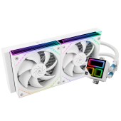 COOLER Thermalright Frozen Infinity 240, skt. Intel si AMD, racire cu lichid, 2 x 120mm, 2000 RPM, ARGB adresabil, alb