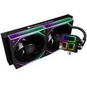 COOLER Thermalright Frozen Infinity 240, skt. Intel si AMD, racire cu lichid, 2 x 120mm, 2000 RPM, ARGB adresabil, negru