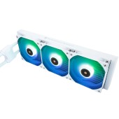 COOLER Thermalright Frozen Notte 360 Argb V2, skt. Intel si AMD, racire cu lichid, 3 x 120mm, viteza rotatie pompa 5300 RPM, 2000 RPM, ARGB, alb