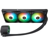 COOLER Thermalright Frozen Notte 360 Argb V2, skt. Intel si AMD, racire cu lichid, 3 x 120mm, viteza rotatie pompa 5300 RPM, 2000 RPM, ARGB, negru