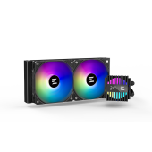 COOLER Zalman ALPHA2 A24, skt. Intel si AMD, racire cu lichid, 2 x 120mm, 600 - 2000 RPM, iluminare RGB