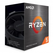 CPU AMD Ryzen 5 5500, skt AM4, AMD Ryzen 5, frecventa 3.6 GHz, turbo 4.2 GHz, 6 nuclee, putere 65 W