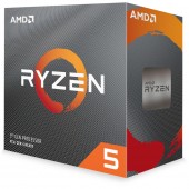 CPU AMD, skt. AM4 AMD Ryzen 5, 3600, frecventa 3.6 GHz, turbo 4.2 GHz, 6 nuclee, putere 65 W, cooler
