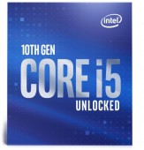 CPU INTEL, skt. LGA 1200 Core i5, i5-10600K, frecventa 4.1 GHz, turbo 4.8 GHz, 6 nuclee, putere 125 W