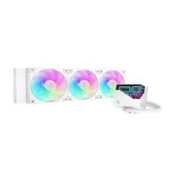DeepCool LT360 ARGB, skt. Intel si AMD, racire cu lichid, 3 x 120mm, 600 - 2400 RPM, iluminare RGB - infinity mirror, alb