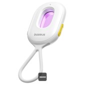 DETECTOR DE CAMERA Baseus Heyo Series II, include cablu alimentare USB la USB Type-C 0.3M, alb  - 6932172668419