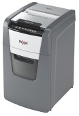 Distrugator automat documente Rexel OPTIMUM 130M , 130 coli, P5, micro-cut, cos  44 litri, negru-gri