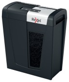 Distrugator manual documente Rexel SECURE MC4,  4 coli, P5, micro-cut, cos  14 litri, negru-argintiu