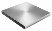 DVD-RW extern, ASUS, interfata USB 2.0, argintiu