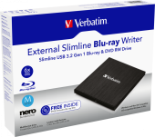 EXTERNAL SLIMLINE BLU-RAY USB 3.0