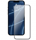FOLIE STICLA Baseus pentru Iphone 13 Mini, grosime 0.3mm, acoperire totala ecran, strat special anti-ulei si anti-amprenta, Tempered Glass, pachetul include 2 bucati  - 6932172600983