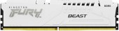 FURY Beast White 16GB DDR5 6000MHz CL30