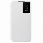 Galaxy S22; Smart Clear View Cover; White
