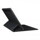 Galaxy Tab S8 / S7; Book Cover Keyboard Slim; Black