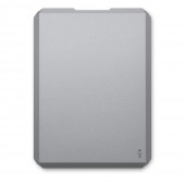 HDD extern LACIE 2 TB, Space Grey, 2.5 inch, USB 3.0, argintiu